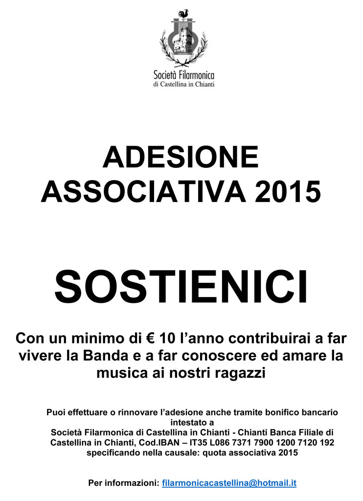 Tesseramento 2015